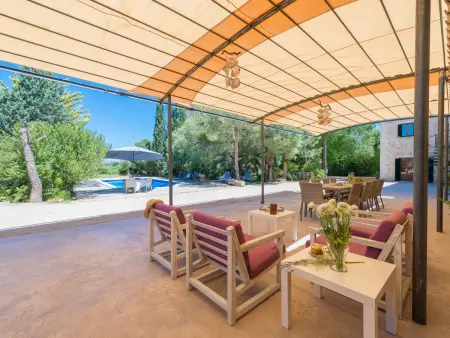 Villa rurale avec piscine privée - 10 pers., Gite 10 personnes à Sineu - Photo 7