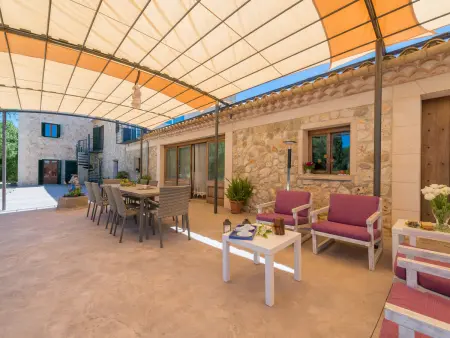 Villa rurale avec piscine privée - 10 pers., Gite 10 personnes à Sineu - Photo 8