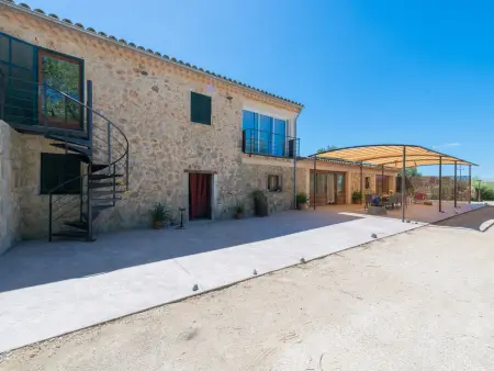 Villa rurale avec piscine privée - 10 pers., Gite 10 personnes à Sineu - Photo 9