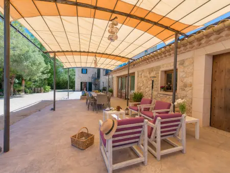 Villa rurale avec piscine privée - 10 pers., Gite 10 personnes à Sineu - Photo 13