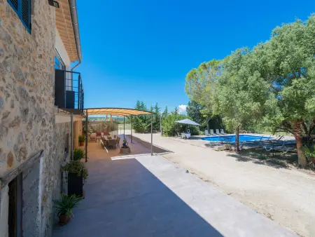 Villa rurale avec piscine privée - 10 pers., Gite 10 personnes à Sineu - Photo 17