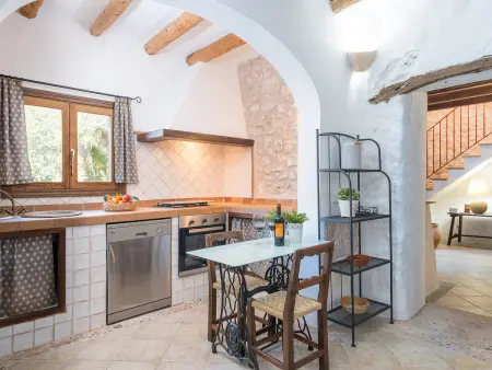 Villa rurale avec piscine privée - 10 pers., Gite 10 personnes à Sineu - Photo 21