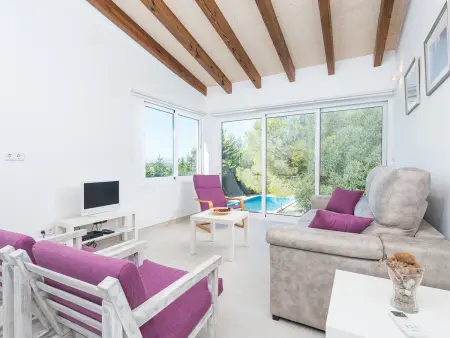 Villa rurale avec piscine privée - 10 pers., Gite 10 personnes à Sineu - Photo 25
