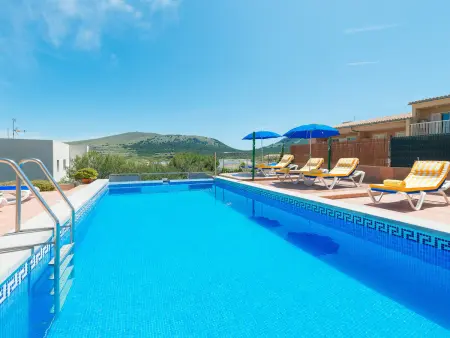 Villa Camomille à Cala Mesquida, 12 pers., piscine et vue mer : photo 1