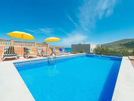 Villa Camomille à Cala Mesquida, 12 pers., piscine et vue mer : photo 3