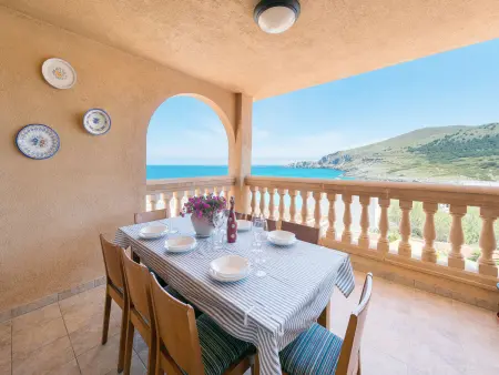 Villa Camomille à Cala Mesquida, 12 pers., piscine et vue mer : photo 4