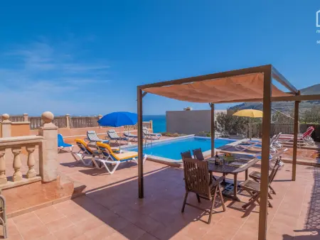 Villa Camomille à Cala Mesquida, 12 pers., piscine et vue mer : photo 5