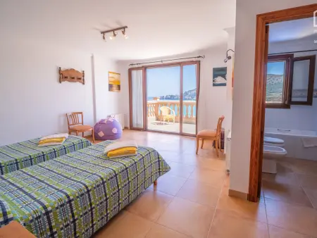 Villa Camomille à Cala Mesquida, 12 pers., piscine et vue mer : photo 33
