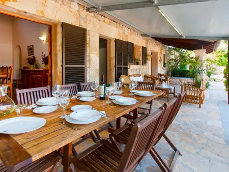Villa Lorenzo, maison mallorquine typique avec piscine : photo 7