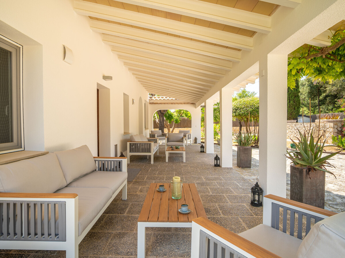 Villa Son Forteza à Sa Pobla : piscine eau salée - Photo 7