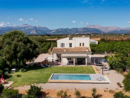 Location gite à Llubí, Maison lumineuse, piscine privée - 6 pers.