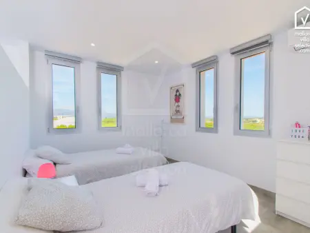 Maison lumineuse, piscine privée - 6 pers., Gite 6 personnes à Llubí - Photo 11