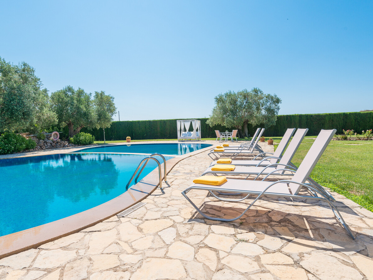 Villa Sant Vicens à Sa Pobla : piscine 20x8m, 8 pers. - Photo 6
