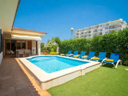 Chalet avec piscine et clim - 6 pers., Maison 6 personnes à Alcúdia - Photo 20