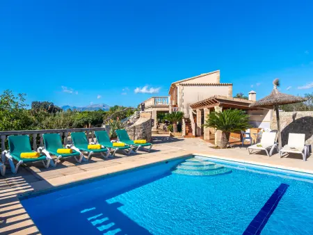 Villa S'hort à Alcúdia - Piscine privée 8×4 m, 8 pers. : photo 2