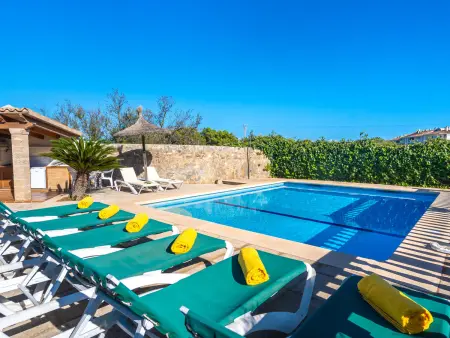 Villa S'hort à Alcúdia - Piscine privée 8×4 m, 8 pers. : photo 4