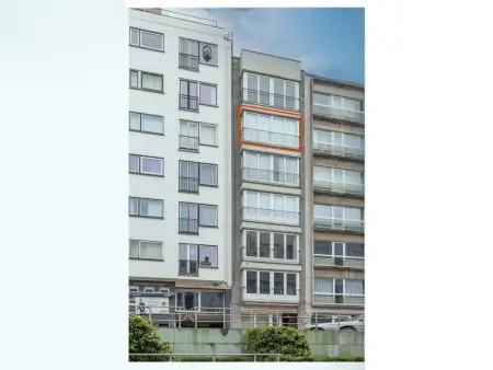 Appartement 2 chambres avec balcon face à la mer à Blankenberge : photo 13