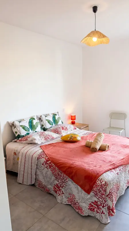 Appartement vue mer à Ajaccio, balcon et climatisation, 4 personnes : photo 9