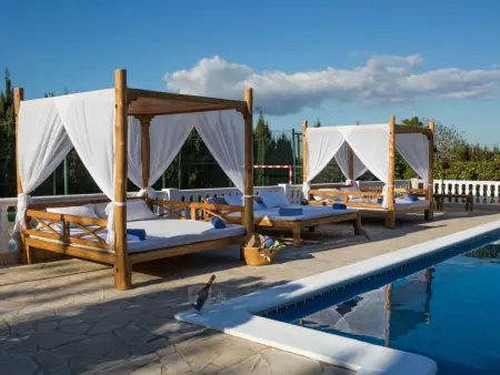 Maison 3 ch avec piscine 11m et terrain 3500m² à San Mateo : photo 14