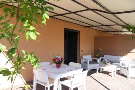Maison Marina di Camerota, terrasse vue mer, 6 personnes : photo 10