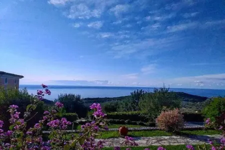 Maison Marina di Camerota, terrasse vue mer, 6 personnes : photo 14