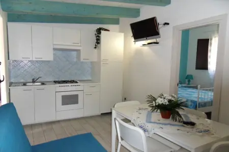 Maison Marina di Camerota, terrasse vue mer, 6 personnes : photo 23