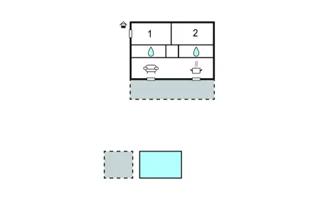 Maison en pierre avec piscine près d'Allerona : photo 19