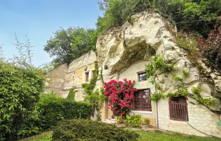 Maison troglodytique en vallée de Loire, 2 pers.
