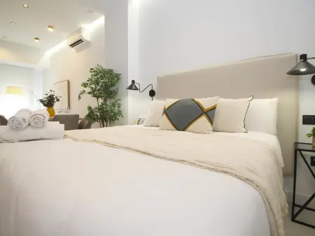 Studio design Pedregalejo, 350m de la plage : photo 3