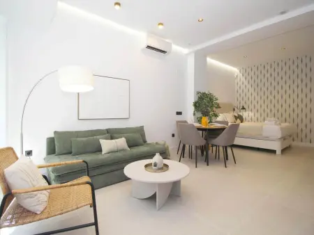 Studio design Pedregalejo, 350m de la plage : photo 9