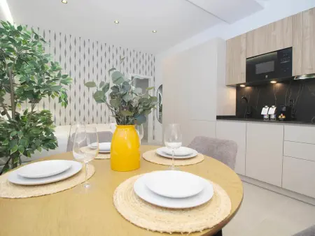 Studio design Pedregalejo, 350m de la plage : photo 11