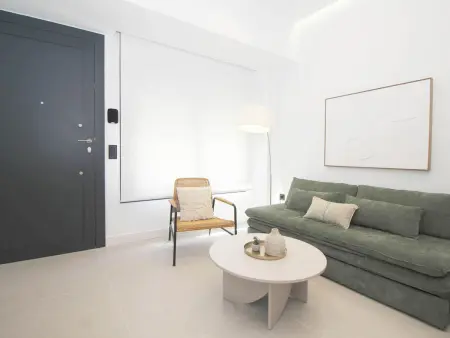 Studio design Pedregalejo, 350m de la plage : photo 14