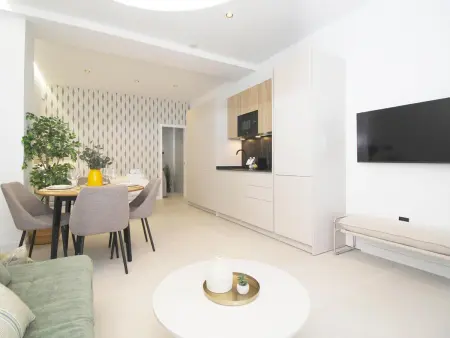 Studio design Pedregalejo, 350m de la plage : photo 15