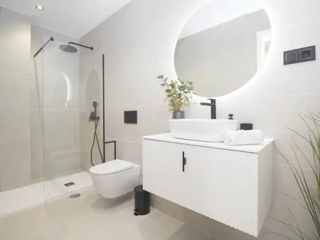 Studio design Pedregalejo, 350m de la plage : photo 18