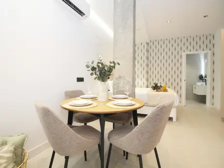 Studio design Pedregalejo, 350 m de la plage : photo 9