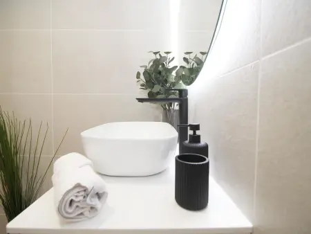 Studio design Pedregalejo, 350 m de la plage : photo 13