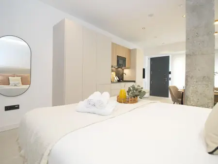 Studio design Pedregalejo, 350 m de la plage : photo 16