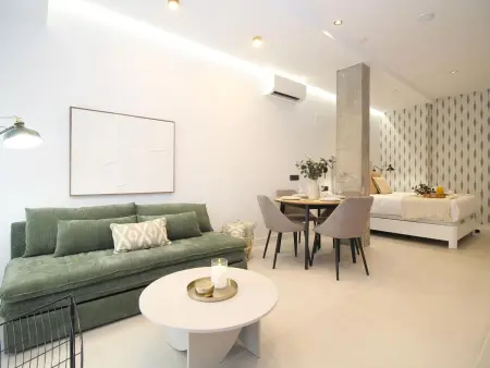 Studio design Pedregalejo, 350 m de la plage : photo 21