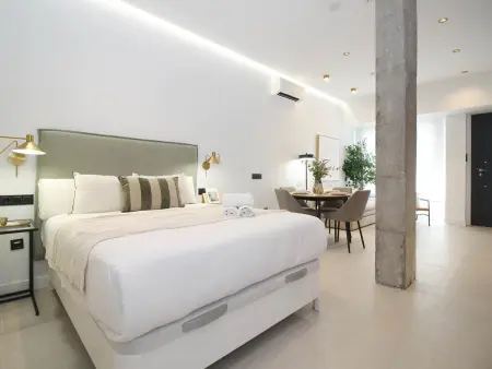 Studio design Pedregalejo, 350m de la plage : photo 3
