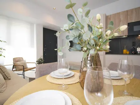 Studio design Pedregalejo, 350m de la plage : photo 9