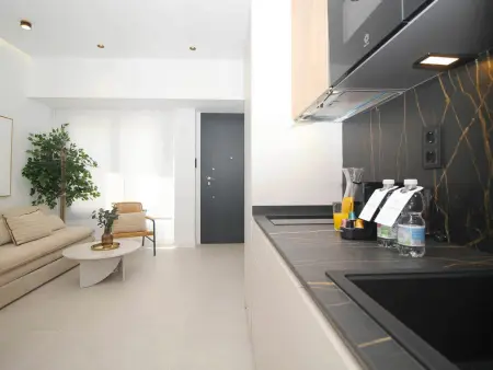 Studio design Pedregalejo, 350m de la plage : photo 10
