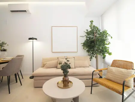 Studio design Pedregalejo, 350m de la plage : photo 12