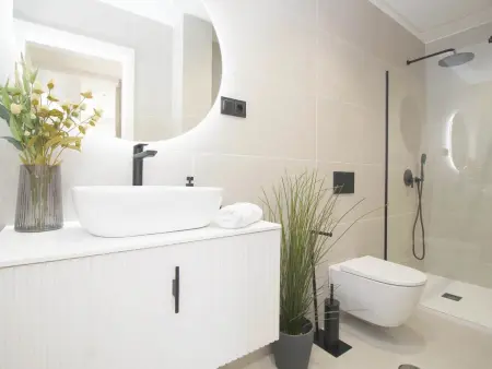 Studio design Pedregalejo, 350m de la plage : photo 21