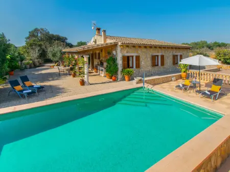 Location gite à Ariany, Villa rurale avec piscine - 6 pers.