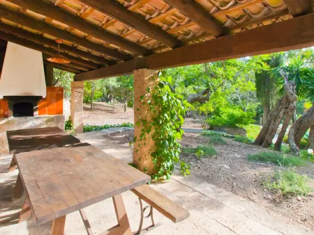Villa Garrovera, piscine cascade et vue panoramique : photo 8