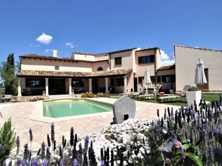 Location gite à Selva, Maison vue montagne, piscine privée - 7 pers.