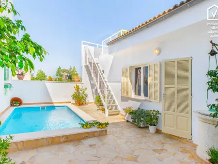 Maison typique, piscine privée, clim - 4 pers., Gite 4 personnes à Santa Margalida - Photo 16