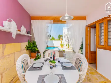 Maison typique, piscine privée, clim - 4 pers., Gite 4 personnes à Santa Margalida - Photo 18