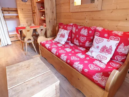 Appartement 4 pers, balcon Sud-Est, Méribel : photo 8