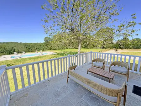 Maison en pierre avec piscine privée et tennis à Le Bugue : photo 6